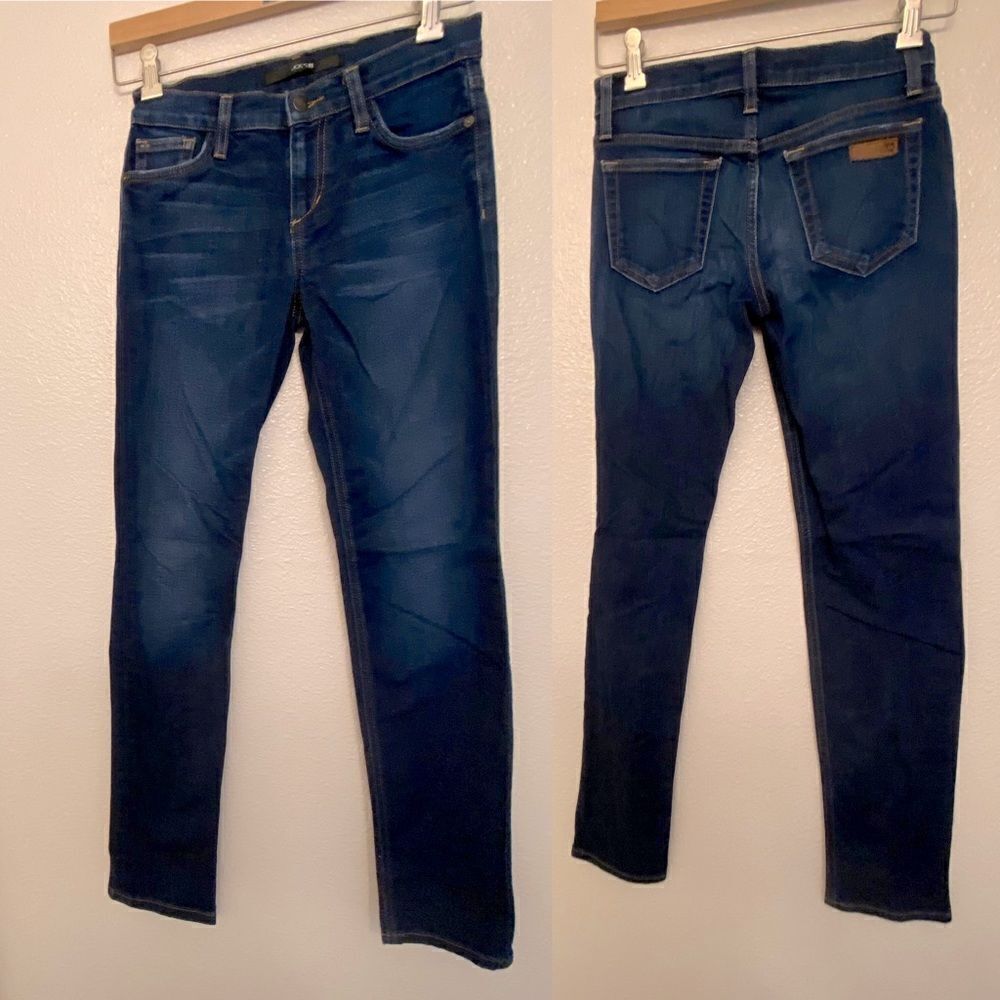 Joes Jeans Joley Straight Leg Denim HABJLY5244 Dark wash mid rise dark wash W24